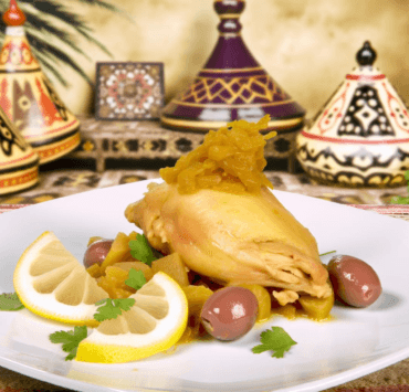 Smaki Maroka: Tajine z Kurczakiem i Cytryną Konfitowaną szybkoo.pl