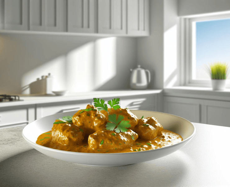 Indyjski Keto Butter Chicken - Smak Orientu w Zdrowej Wersji szybkoo.pl