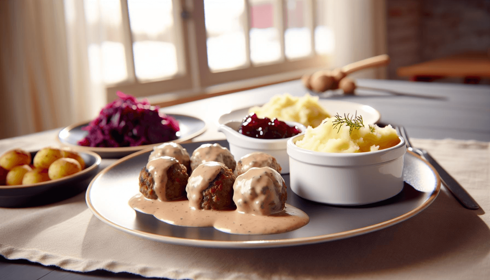 Köttbullar - Szwedzkie Klopsiki z Kremowym Sosem szybkoo.pl