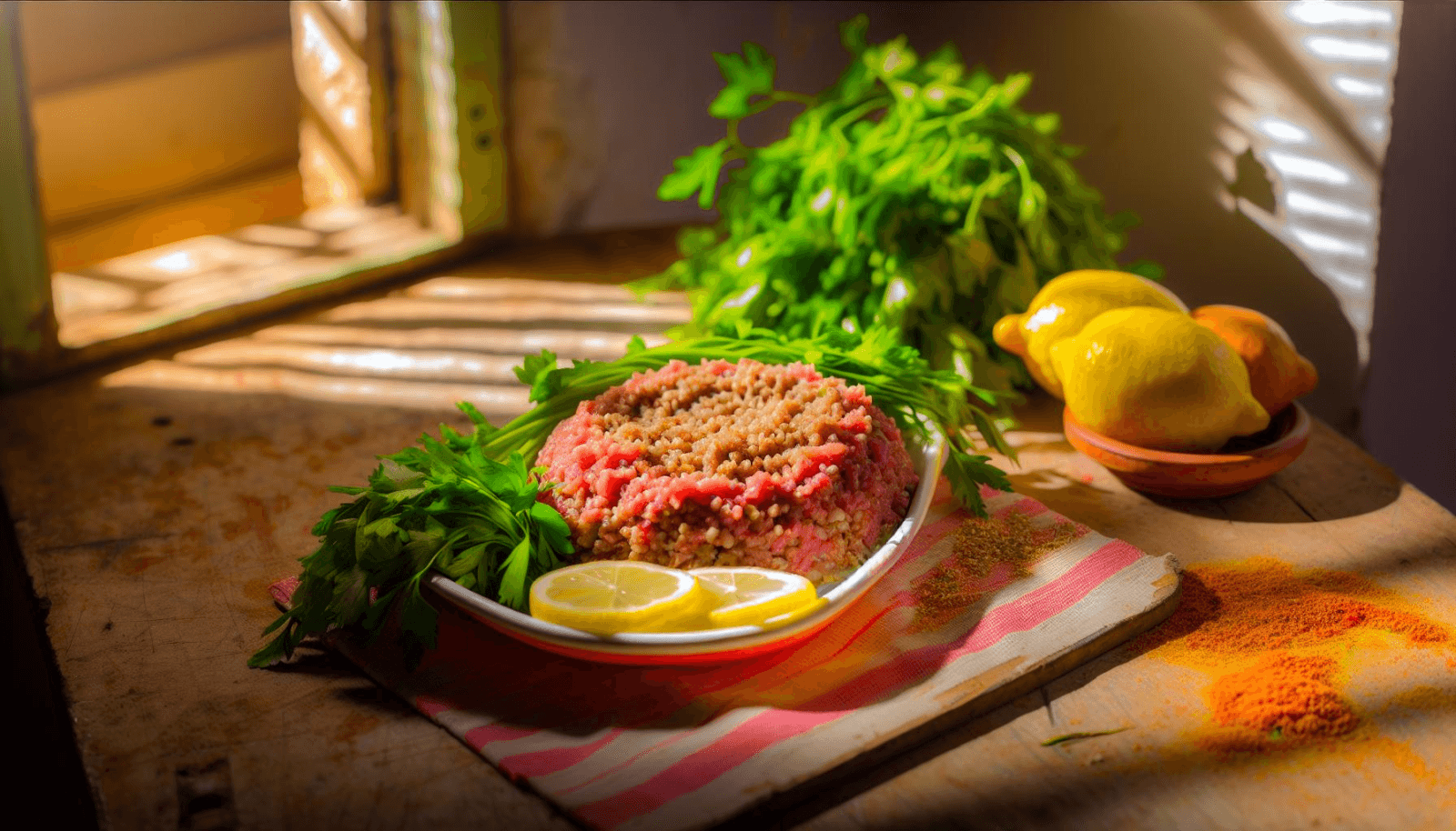 Wyjątkowy przepis na danie z libańskiej kuchni - Kibbeh Nayeh szybkoo.pl