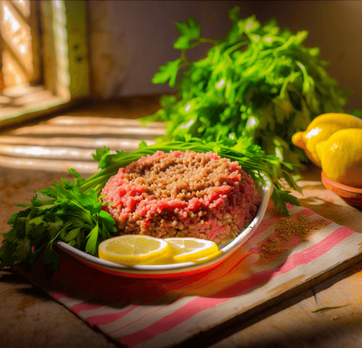 Wyjątkowy przepis na danie z libańskiej kuchni - Kibbeh Nayeh szybkoo.pl