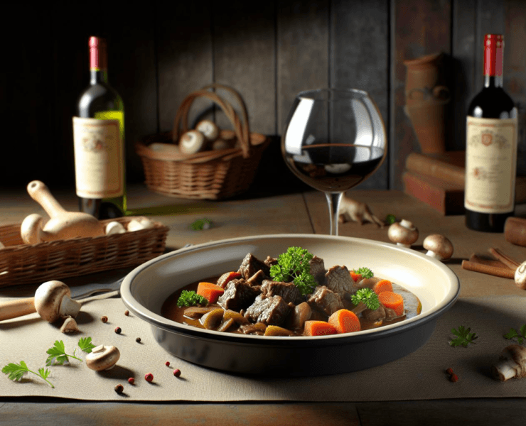 Boeuf Bourguignon: Tradycyjny francuski gulasz szybkoo.pl