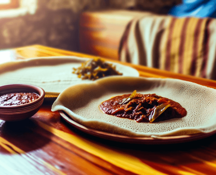 Kuchnia Etiopii: Przepis na Wyjątkowe Danie Inżera z Doro Wat szybkoo.pl