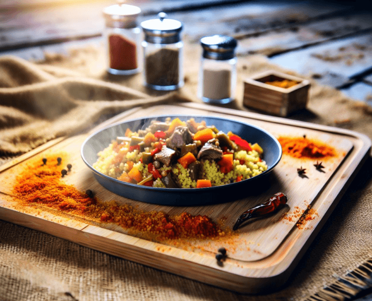 Słoneczne Kuskus z Marokańską Przyprawą Ras el Hanout szybkoo.pl