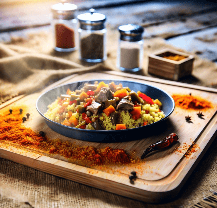 Słoneczne Kuskus z Marokańską Przyprawą Ras el Hanout szybkoo.pl