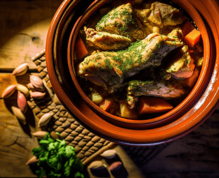 Tajine Marokański - Aromatyczna Potrawa z Północnej Afryki szybkoo.pl