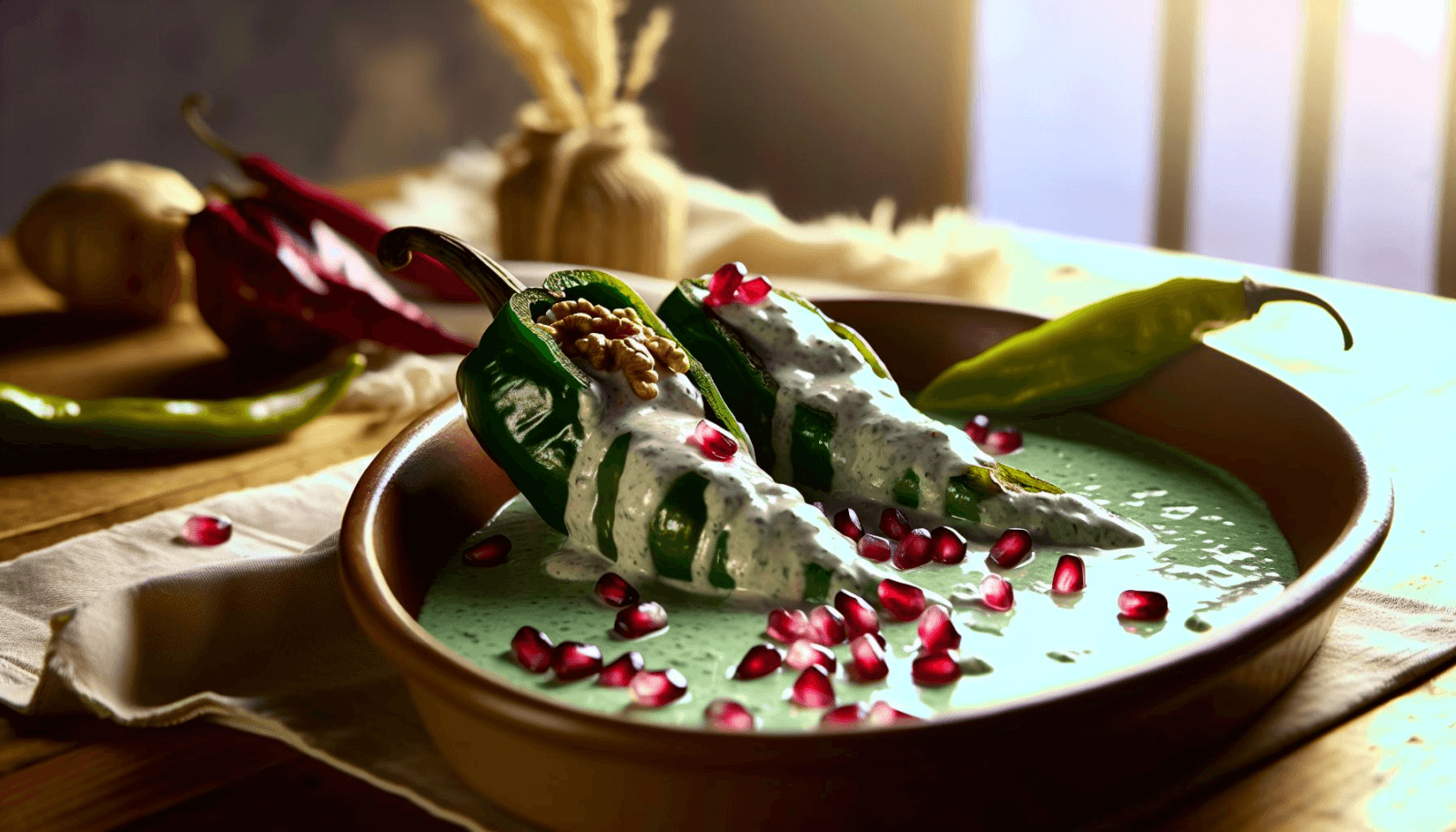 Jak przygotować tradycyjne meksykańskie chiles en nogada szybkoo.pl