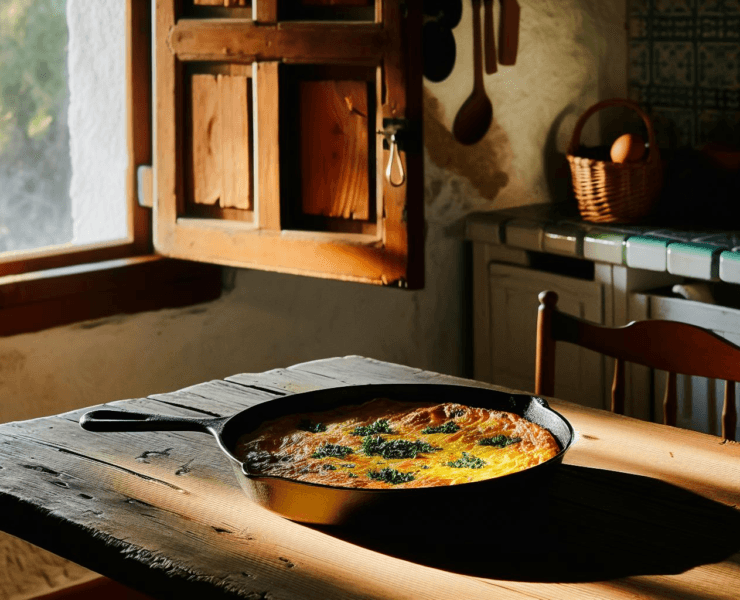 Ketogeniczna Frittata z Hiszpanii szybkoo.pl