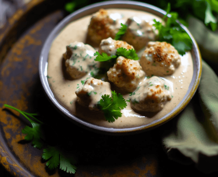 Kurczak Brianjski na Keto z Tahini szybkoo.pl