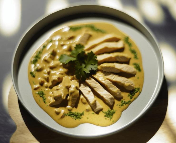 Tajski Kurczak Kari Kway Teow na Diecie Keto szybkoo.pl