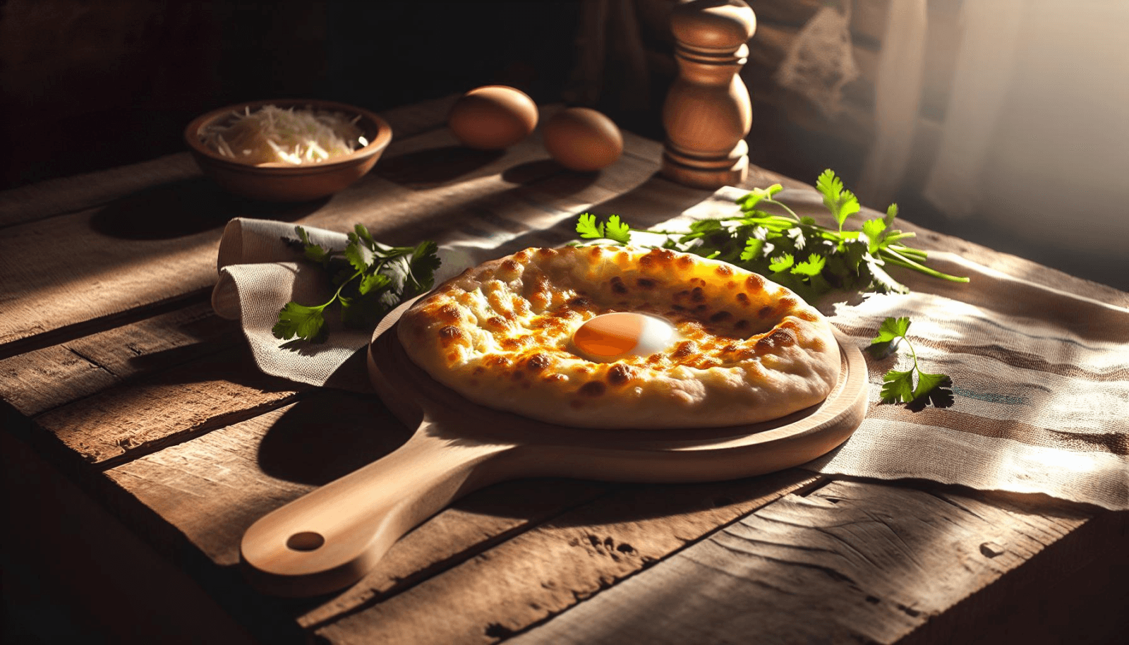 Khachapuri: Tradycyjny Gruziński Chleb z Nadzieniem z Sera szybkoo.pl