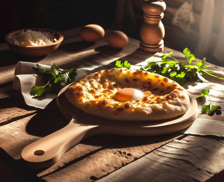 Khachapuri: Tradycyjny Gruziński Chleb z Nadzieniem z Sera szybkoo.pl