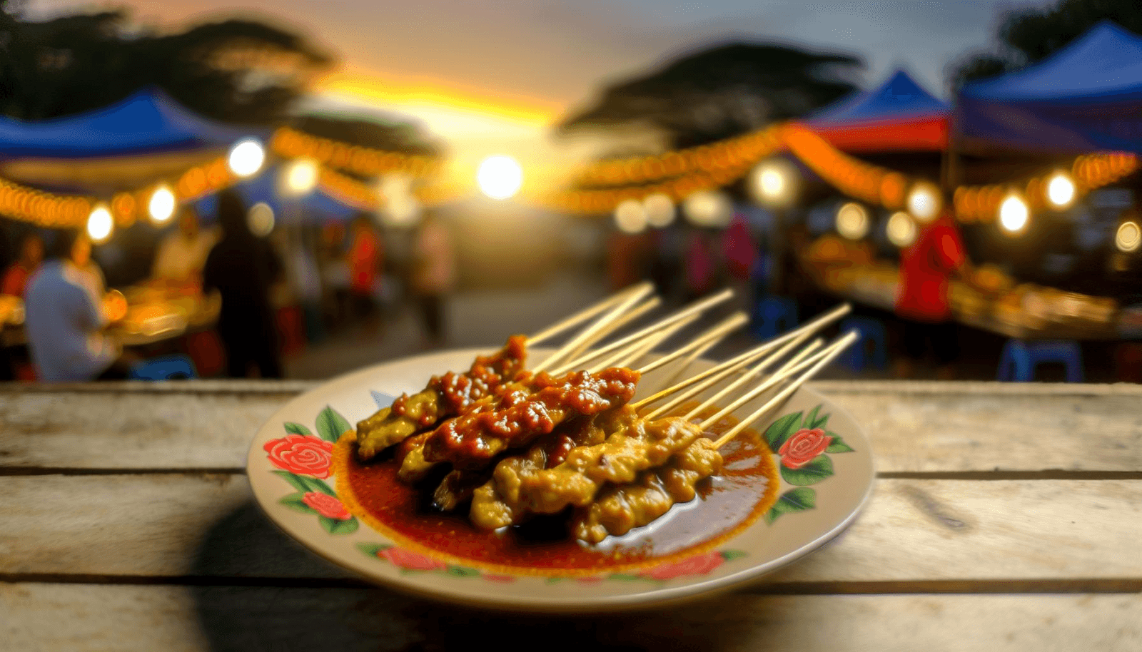 Kuchnia Malajska: Satay Ayam szybkoo.pl