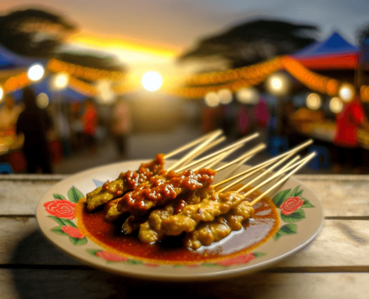 Kuchnia Malajska: Satay Ayam szybkoo.pl