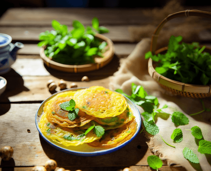 Bánh Xèo - Smaczne Wietnamskie Naleśniki szybkoo.pl