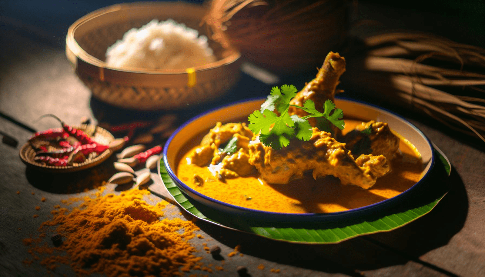Sekretne Smaki Banyan Chicken Curry z Birmy szybkoo.pl