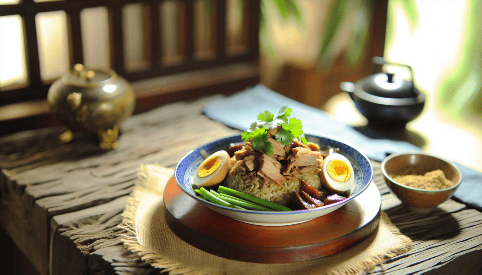 Tajwański Braised Pork Rice - Aromatyczne Smaki Tajwanu szybkoo.pl