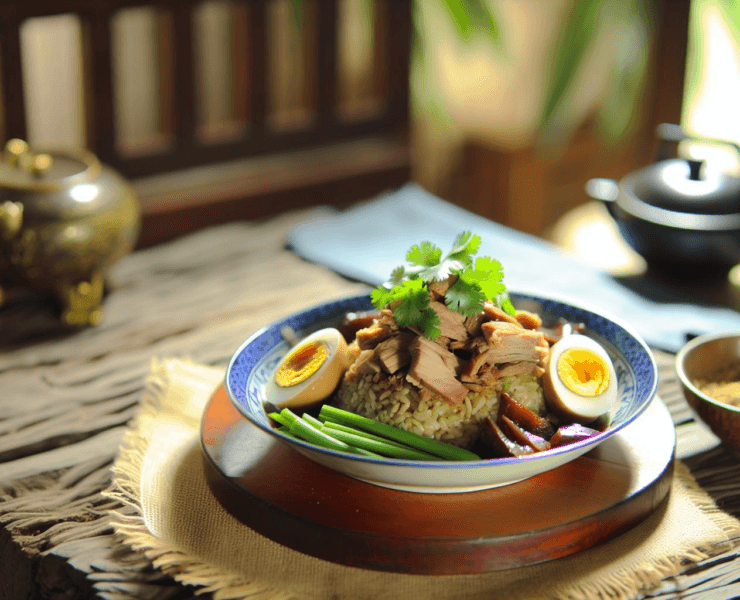 Tajwański Braised Pork Rice - Aromatyczne Smaki Tajwanu szybkoo.pl