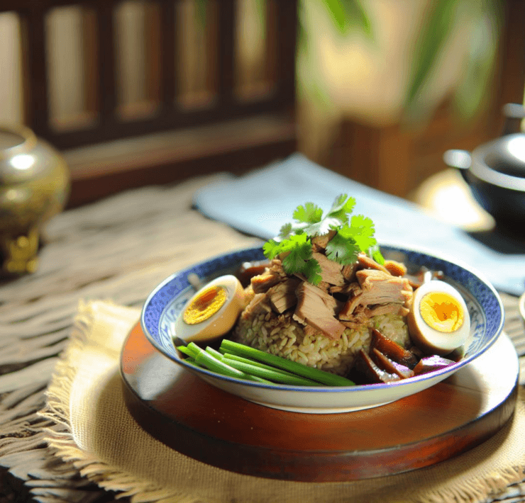 Tajwański Braised Pork Rice - Aromatyczne Smaki Tajwanu szybkoo.pl