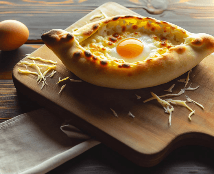 Khachapuri: Gruzińska Rozkosz Serowa szybkoo.pl