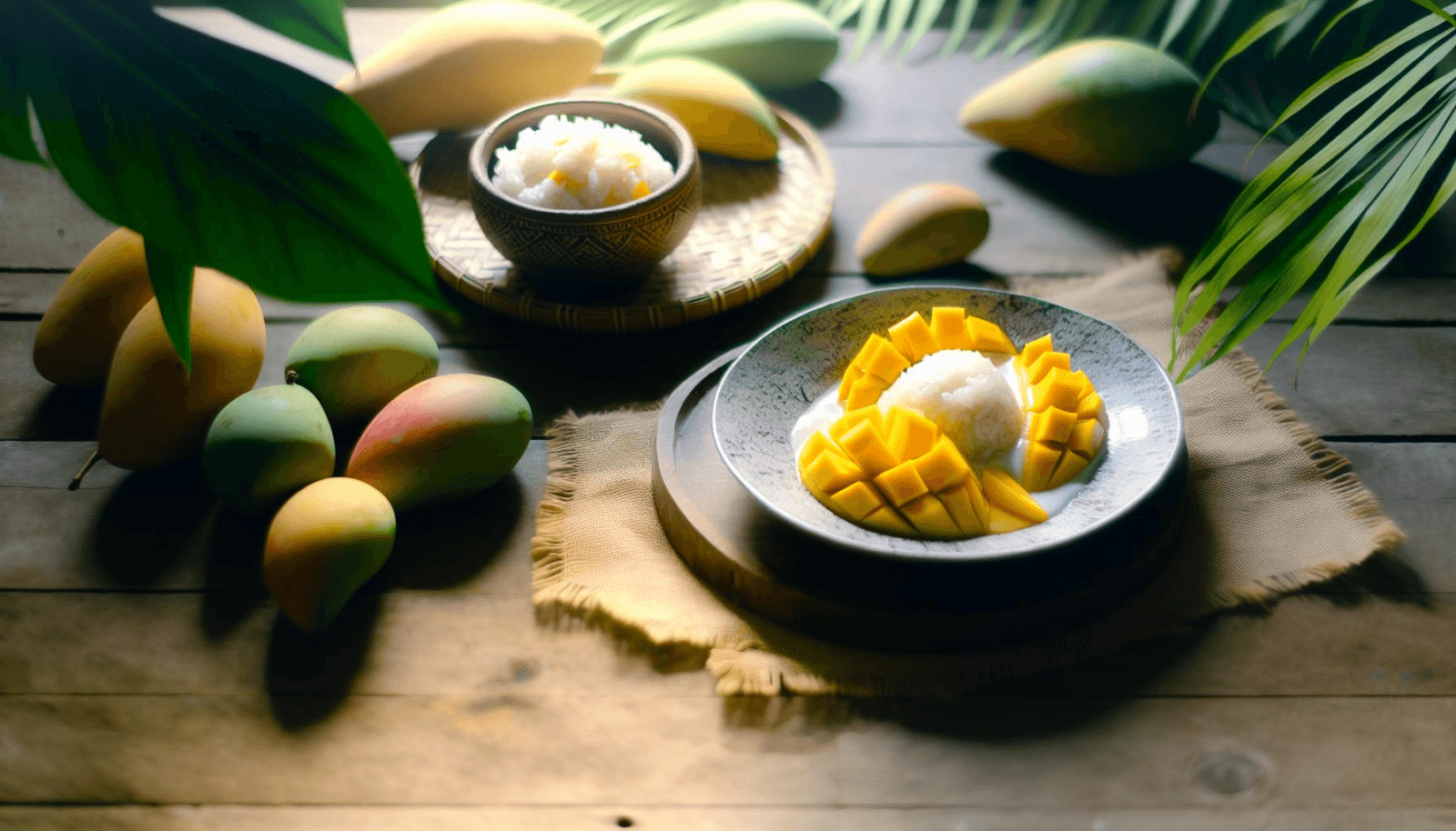 Tajski Mango Sticky Rice: Egzotyczna Słodycz Azji szybkoo.pl