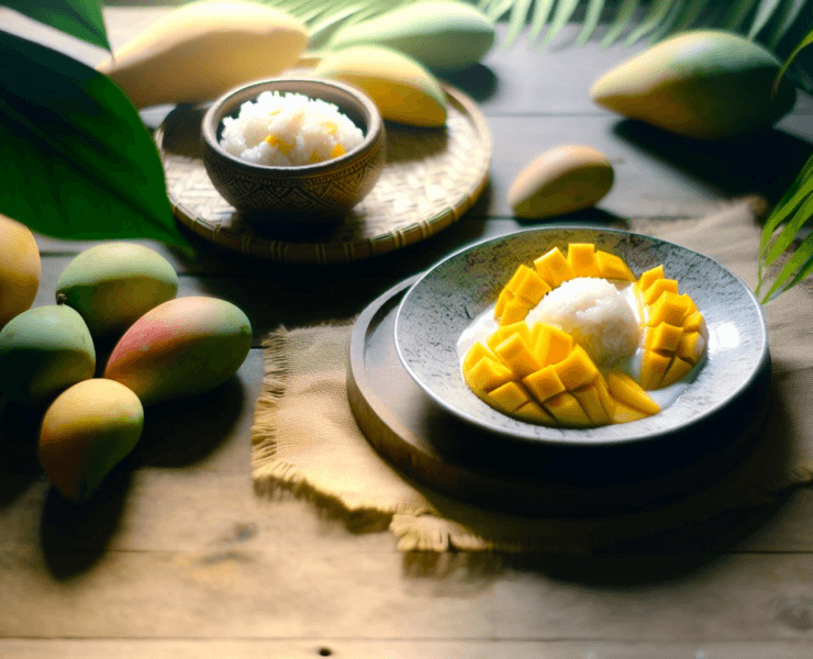 Tajski Mango Sticky Rice: Egzotyczna Słodycz Azji szybkoo.pl