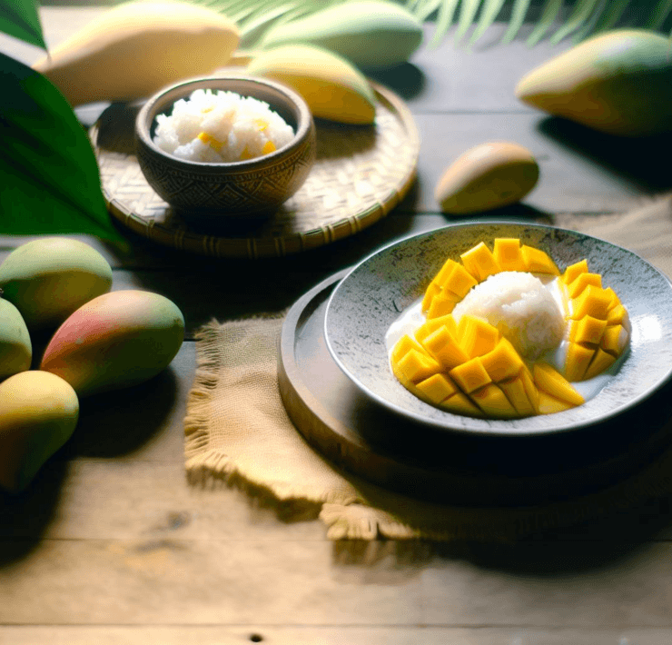 Tajski Mango Sticky Rice: Egzotyczna Słodycz Azji szybkoo.pl